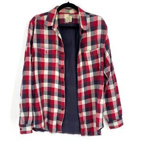 J. Crew | Plaid Button Down Work Shirt Size L